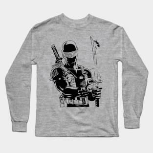 G.I. Joe Snake eyes Long Sleeve T-Shirt